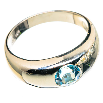 Blue Topaz Rings handcrafted by Ana Silver Co - RING86577