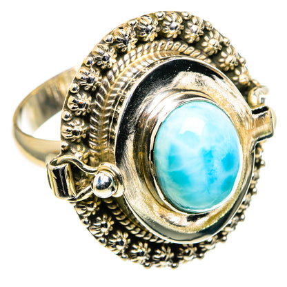 Larimar Rings handcrafted by Ana Silver Co - RING86584