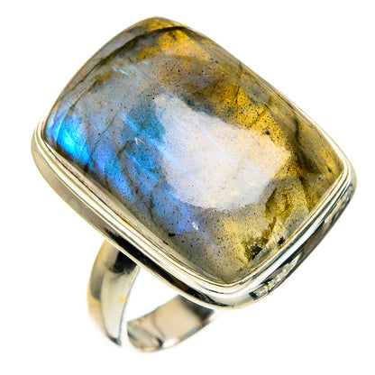 Labradorite Rings handcrafted by Ana Silver Co - RING86587