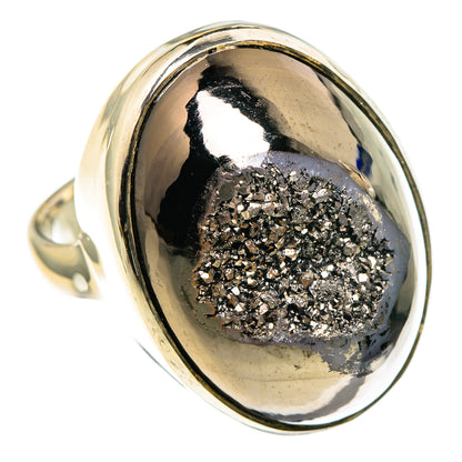 Metallic Druzy Rings handcrafted by Ana Silver Co - RING86595