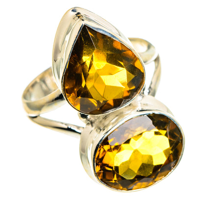 Mandarin Citrine Rings handcrafted by Ana Silver Co - RING86598
