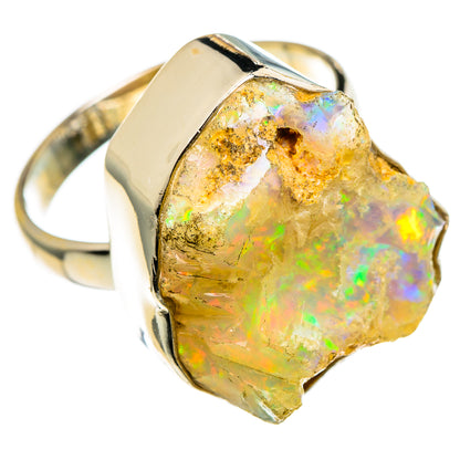 Ethiopian Opal Rings handcrafted by Ana Silver Co - RING86614