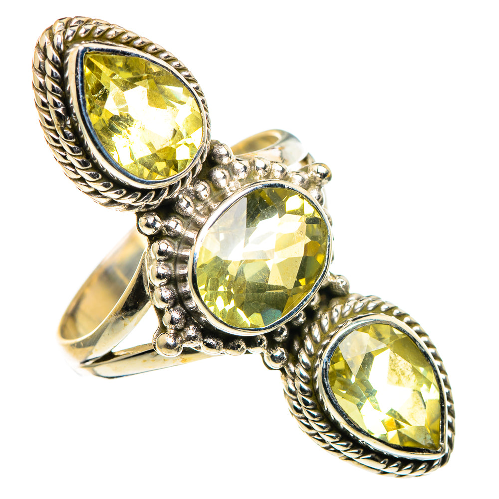 Citrine Rings handcrafted by Ana Silver Co - RING86619