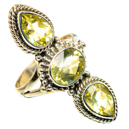 Citrine Rings handcrafted by Ana Silver Co - RING86619