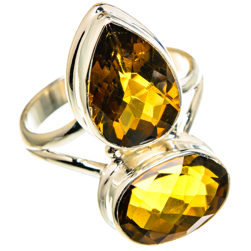 Mandarin Citrine Rings handcrafted by Ana Silver Co - RING86638