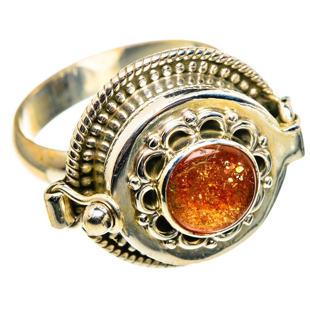 Sunstone Rings handcrafted by Ana Silver Co - RING86639
