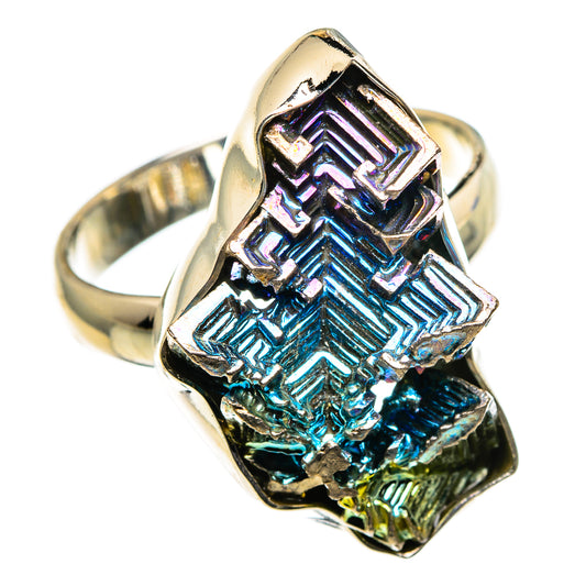 Bismuth Crystal Rings handcrafted by Ana Silver Co - RING86644