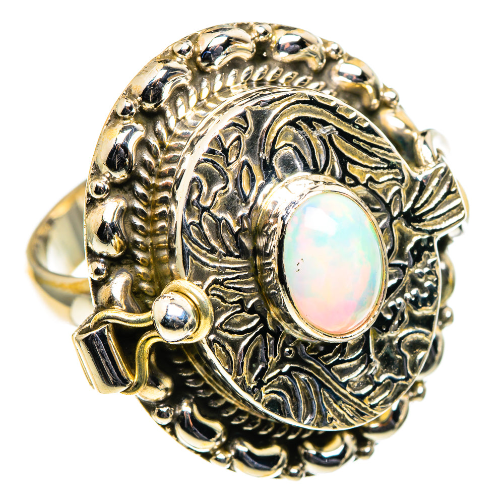 Rainbow Moonstone Rings handcrafted by Ana Silver Co - RING86648