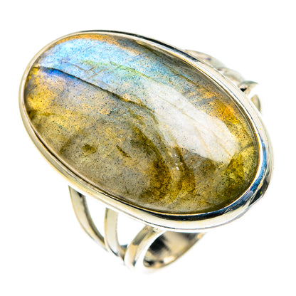 Labradorite Rings handcrafted by Ana Silver Co - RING86654