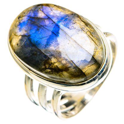 Labradorite Rings handcrafted by Ana Silver Co - RING86659