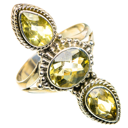 Citrine Rings handcrafted by Ana Silver Co - RING86683