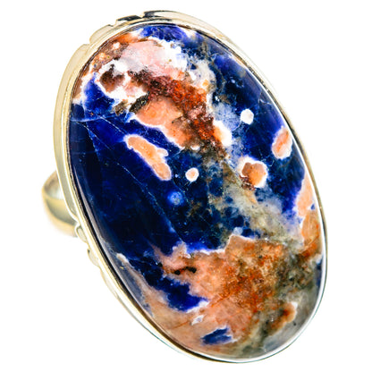 Sodalite Rings handcrafted by Ana Silver Co - RING86686