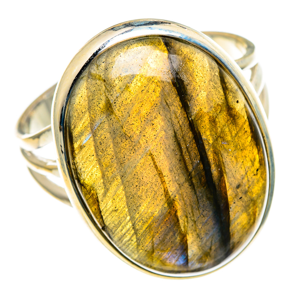 Labradorite Rings handcrafted by Ana Silver Co - RING86691