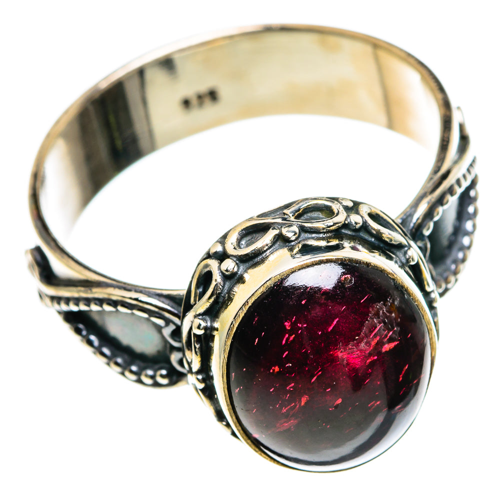 Garnet Rings handcrafted by Ana Silver Co - RING86718