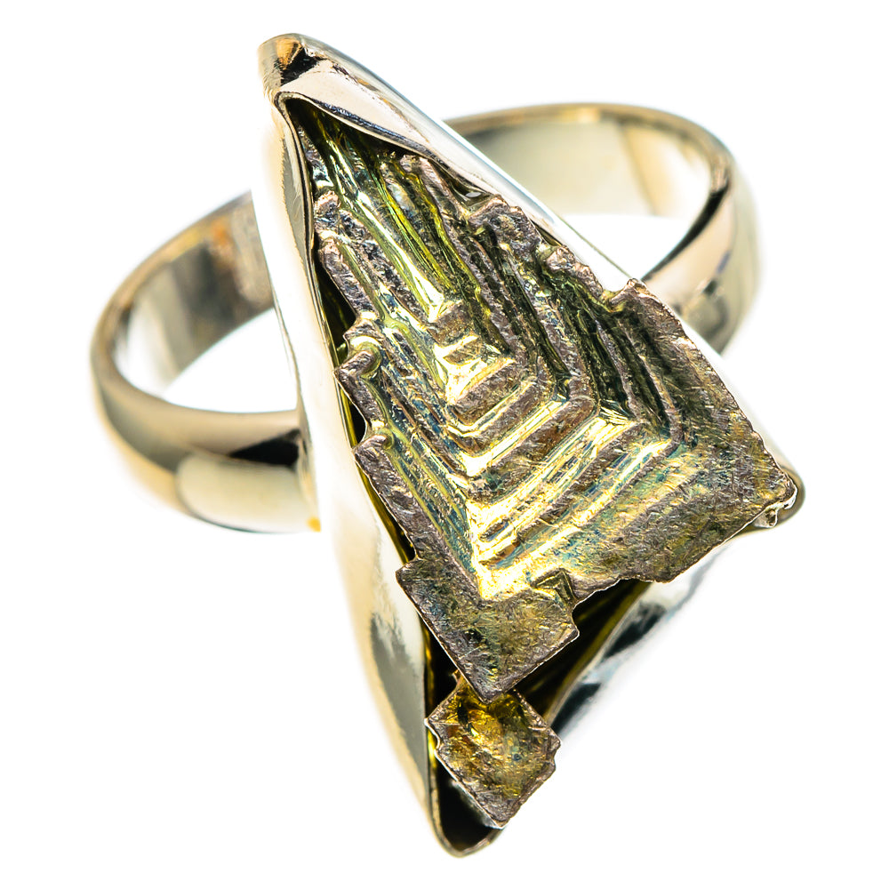 Bismuth Crystal Rings handcrafted by Ana Silver Co - RING86721
