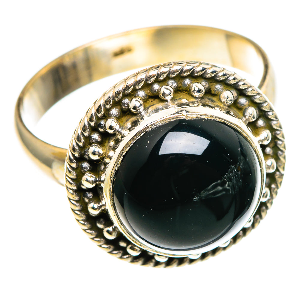 Black Onyx Rings handcrafted by Ana Silver Co - RING86722