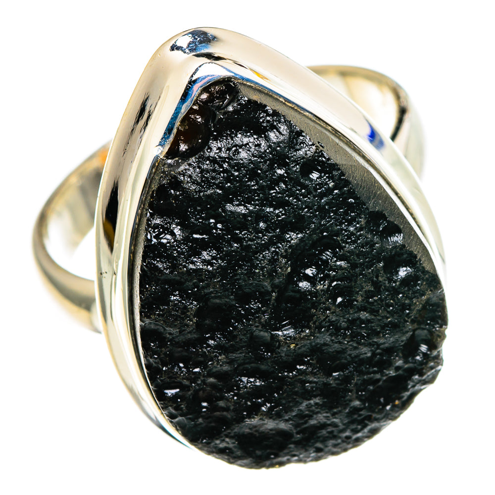 Tektite Rings handcrafted by Ana Silver Co - RING86723