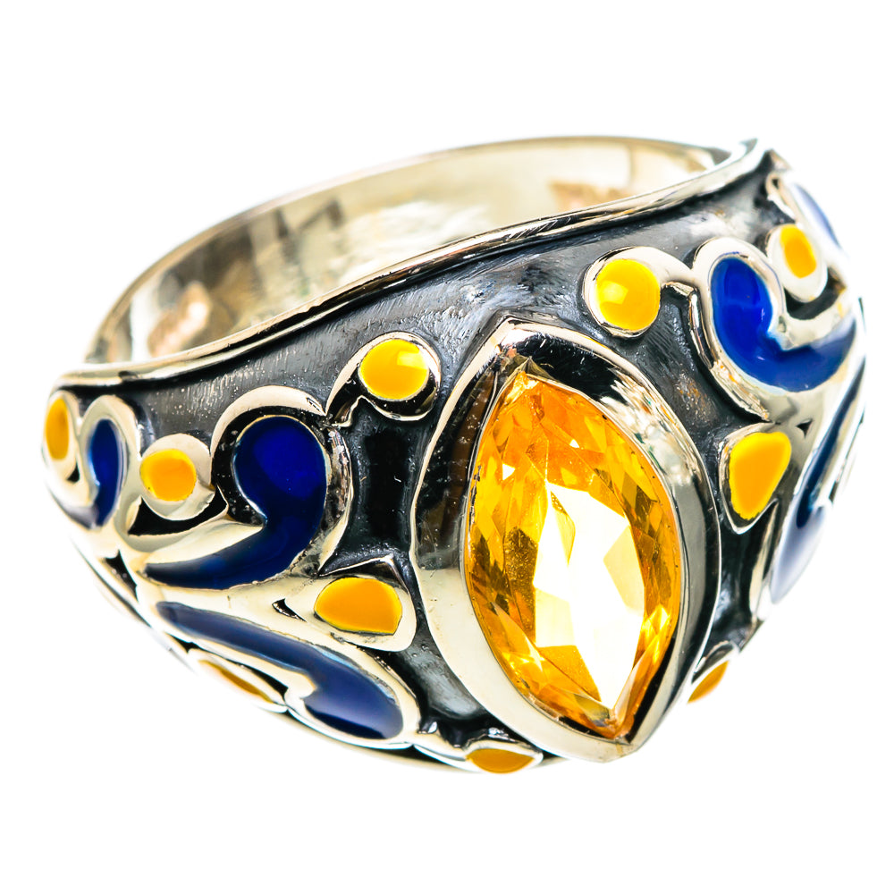 Citrine Rings handcrafted by Ana Silver Co - RING86727