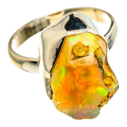 Ethiopian Opal Rings handcrafted by Ana Silver Co - RING86729