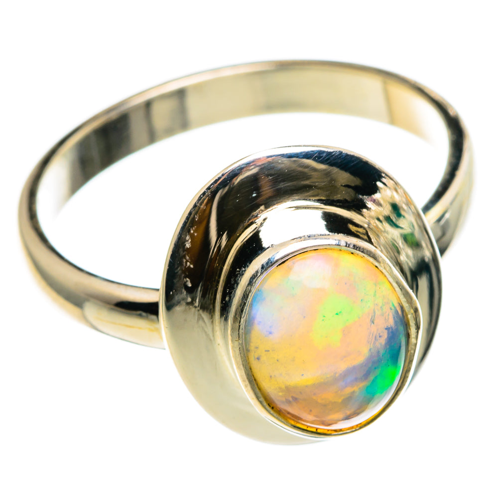 Ethiopian Opal Rings handcrafted by Ana Silver Co - RING86730