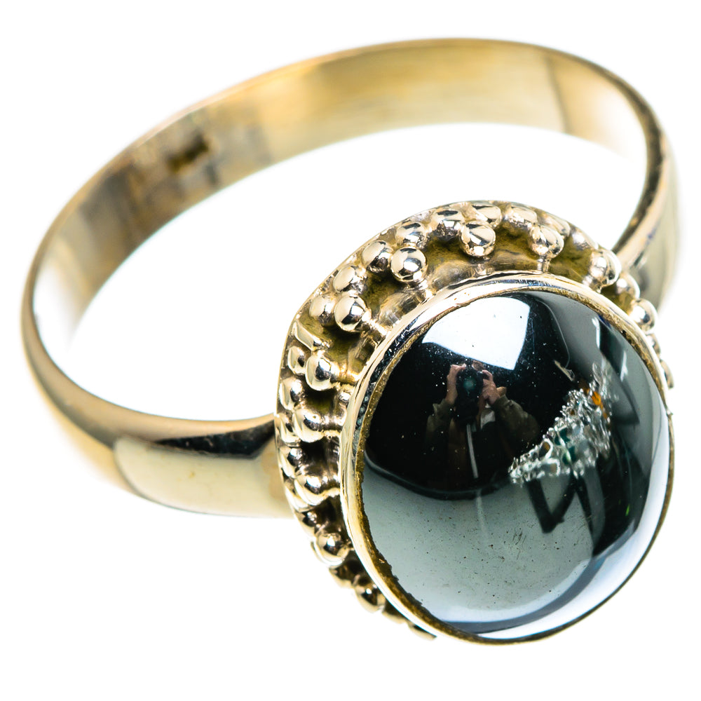 Hematite Rings handcrafted by Ana Silver Co - RING86731