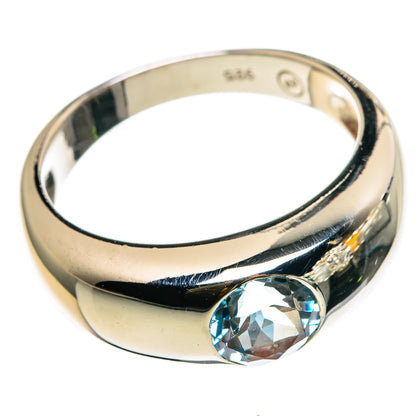 Blue Topaz Rings handcrafted by Ana Silver Co - RING86735