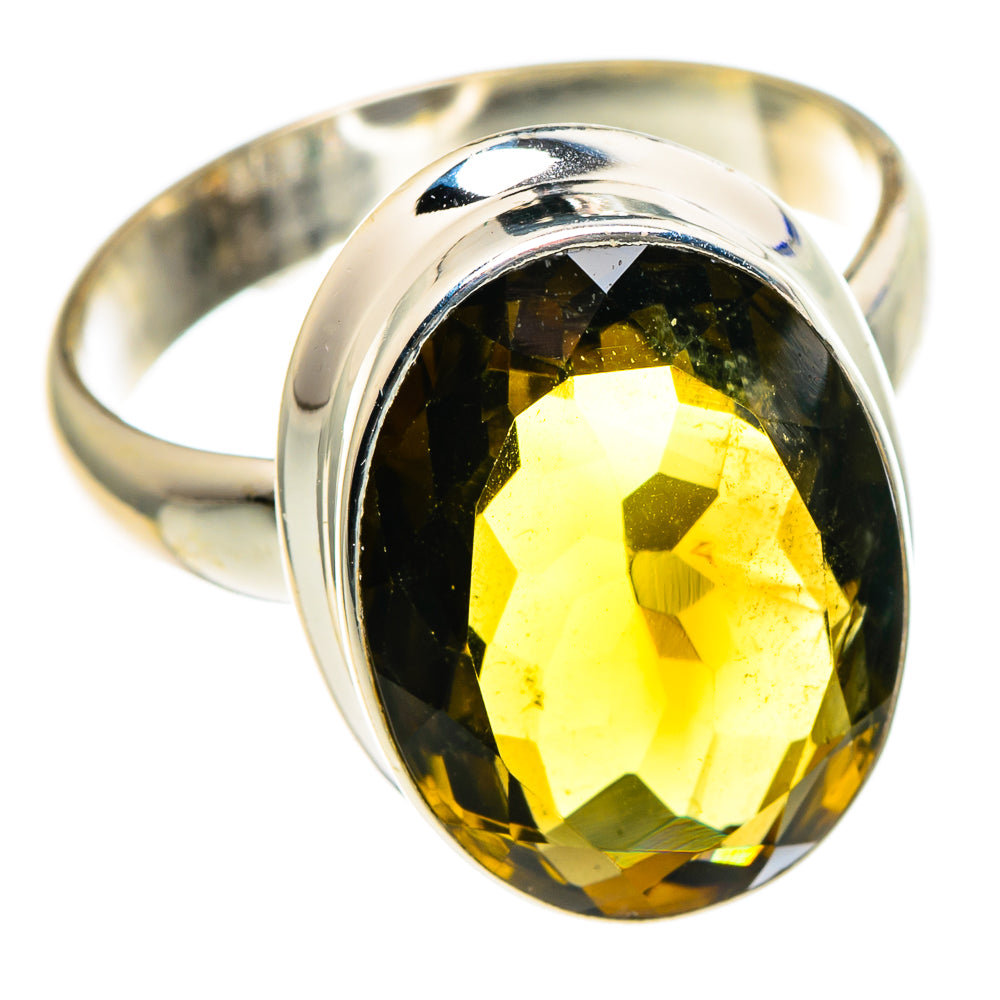Mandarin Citrine Rings handcrafted by Ana Silver Co - RING86737