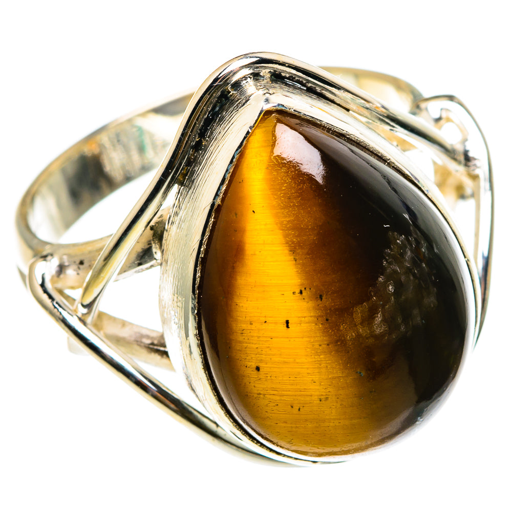 Tiger Eye Rings handcrafted by Ana Silver Co - RING86740