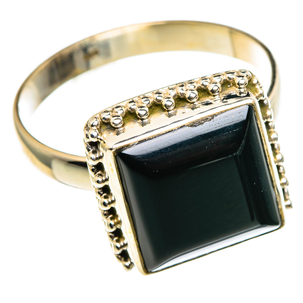 Black Onyx Rings handcrafted by Ana Silver Co - RING86753