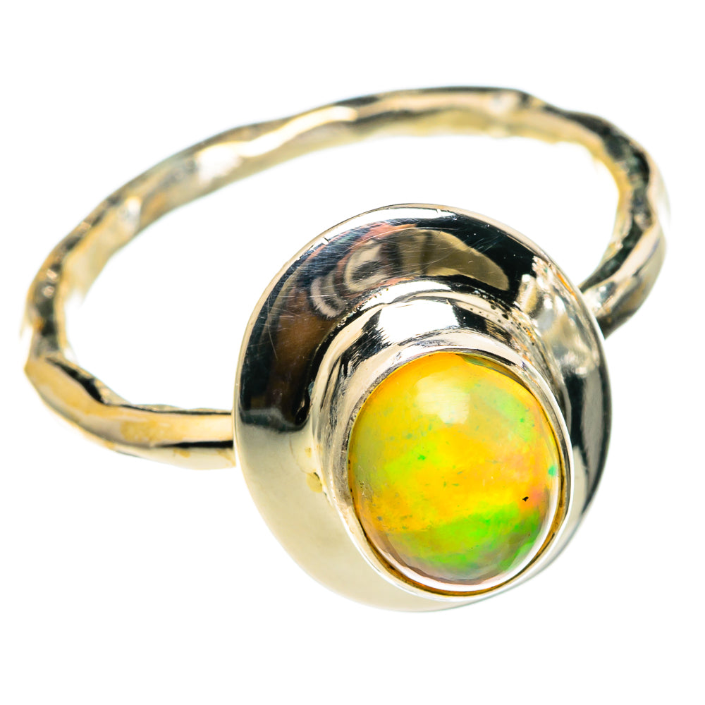 Ethiopian Opal Rings handcrafted by Ana Silver Co - RING86760