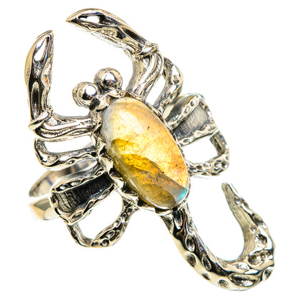 Labradorite Rings handcrafted by Ana Silver Co - RING86765
