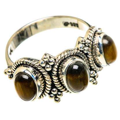 Tiger Eye Rings handcrafted by Ana Silver Co - RING86772