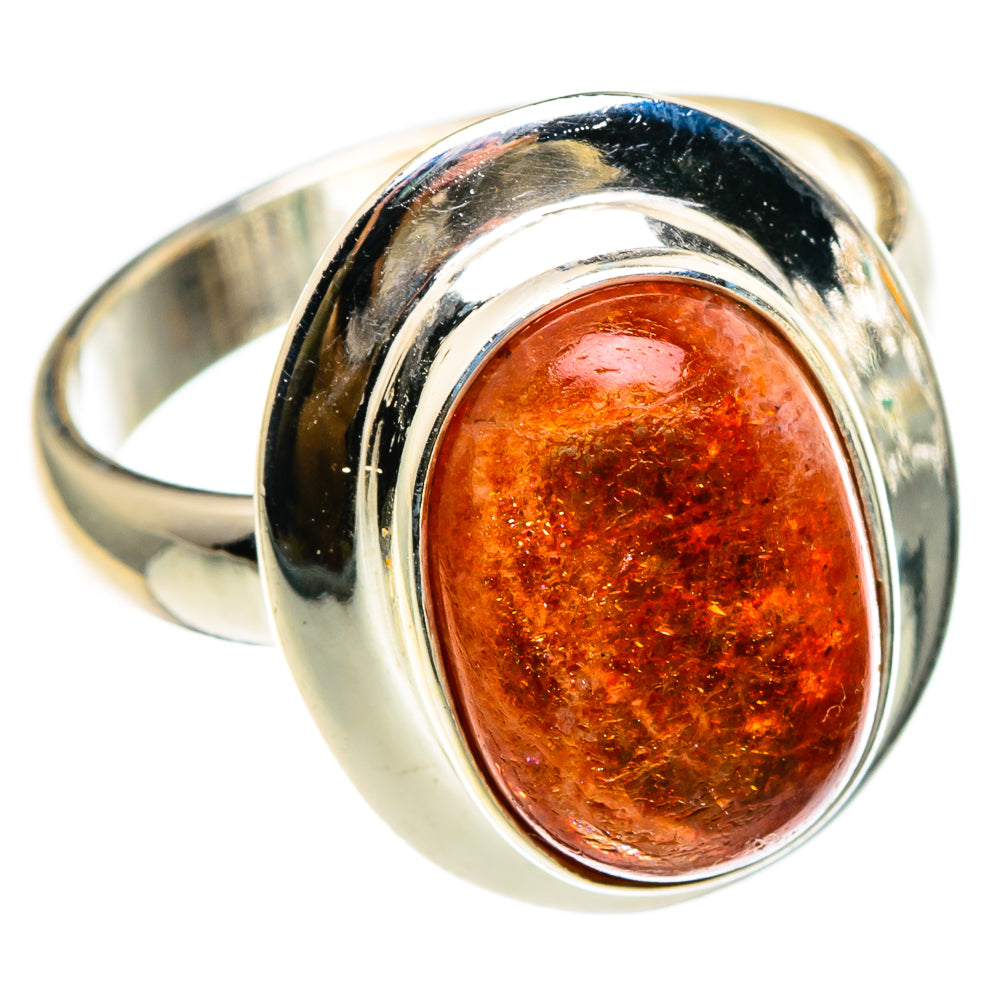 Sunstone Rings handcrafted by Ana Silver Co - RING86776
