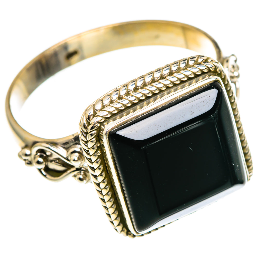 Black Onyx Rings handcrafted by Ana Silver Co - RING86783