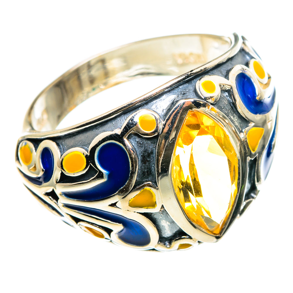 Citrine Rings handcrafted by Ana Silver Co - RING86789