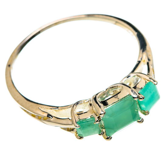 Emerald Rings handcrafted by Ana Silver Co - RING86801