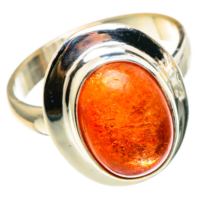 Sunstone Rings handcrafted by Ana Silver Co - RING86807