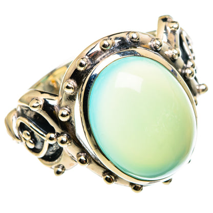 Aqua Chalcedony Rings handcrafted by Ana Silver Co - RING86829