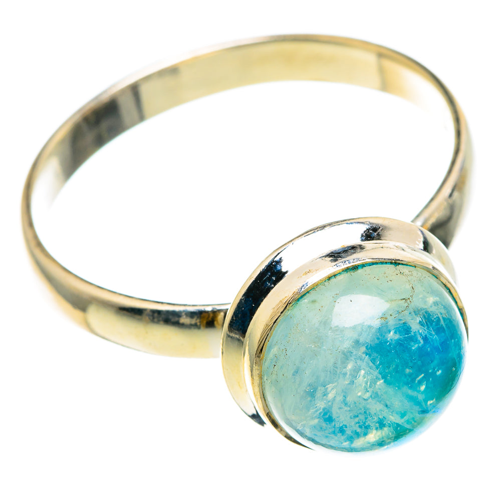 Rainbow Moonstone Rings handcrafted by Ana Silver Co - RING86831
