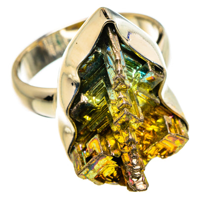 Bismuth Crystal Rings handcrafted by Ana Silver Co - RING86853