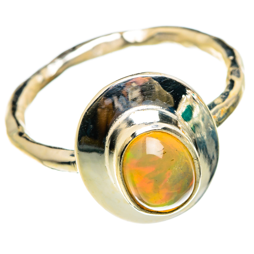 Ethiopian Opal Rings handcrafted by Ana Silver Co - RING86855