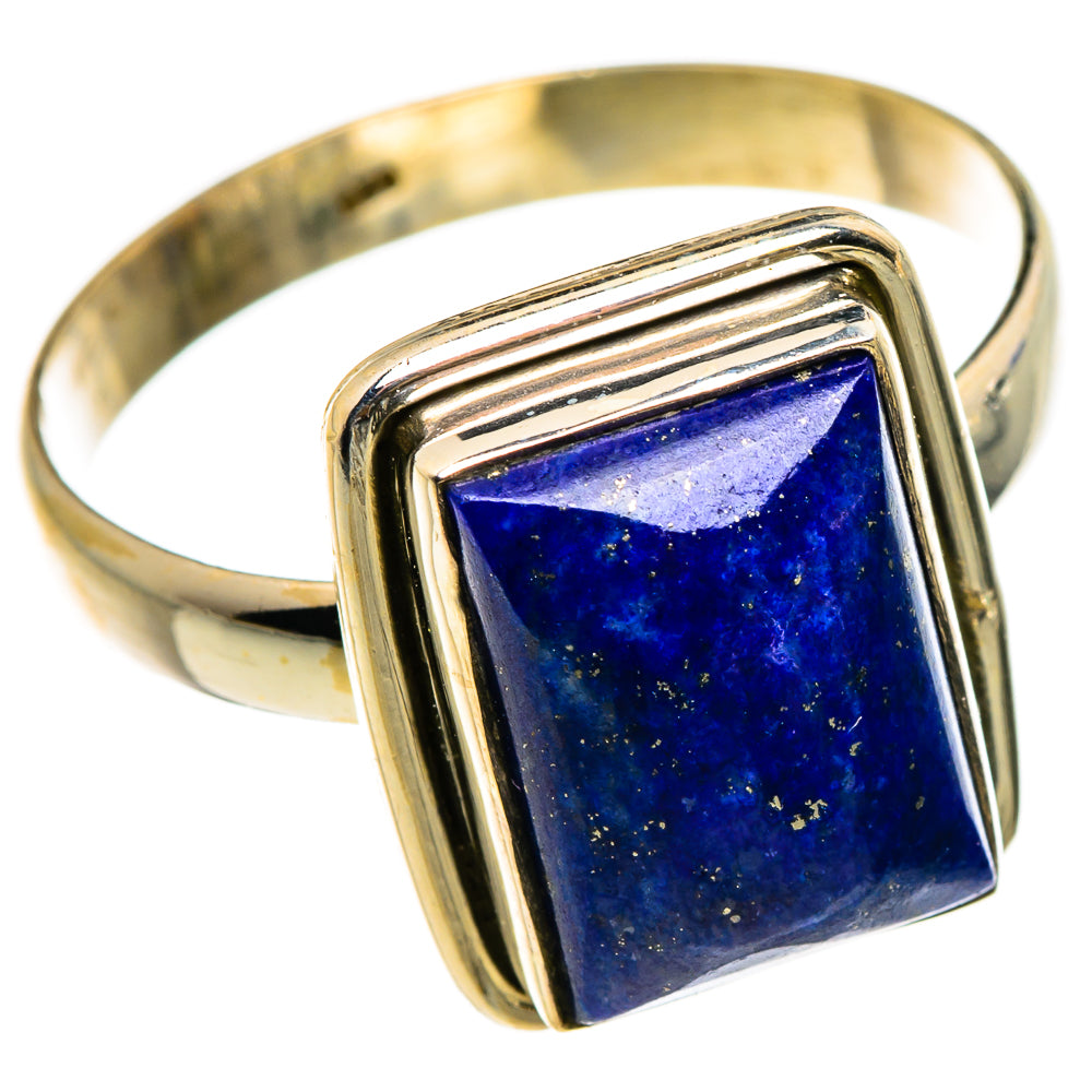 Lapis Lazuli Rings handcrafted by Ana Silver Co - RING86859