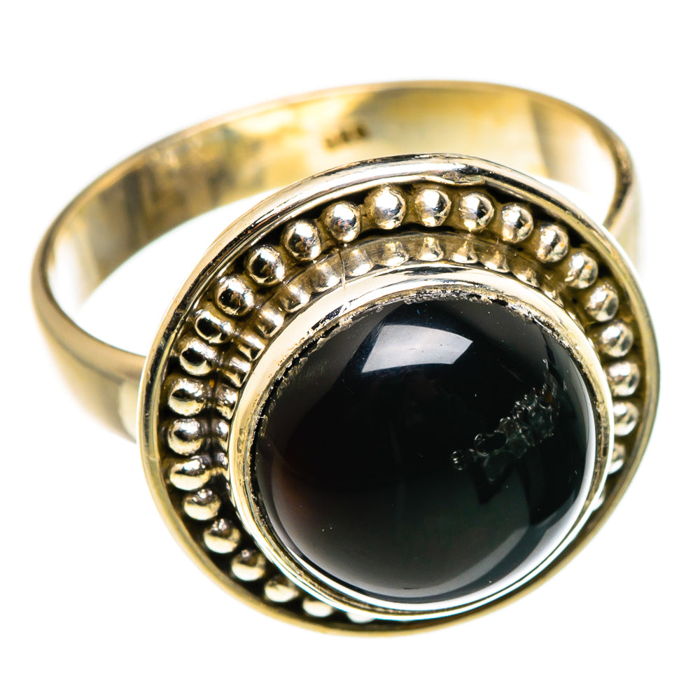 Black Onyx Rings handcrafted by Ana Silver Co - RING86879