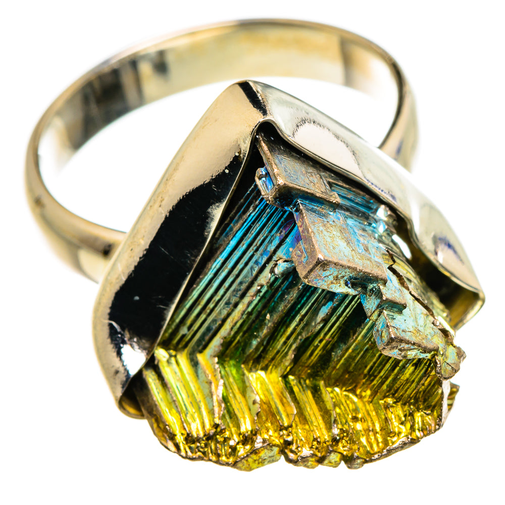 Bismuth Crystal Rings handcrafted by Ana Silver Co - RING86884