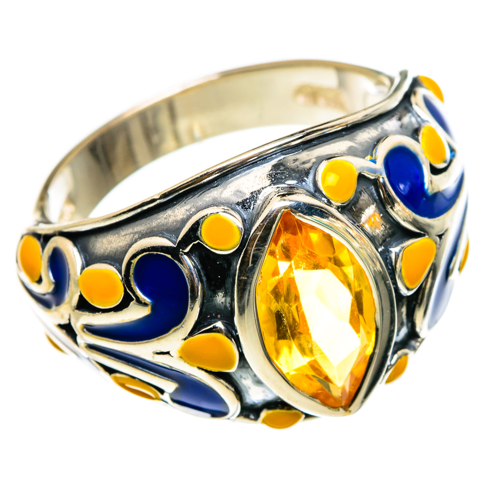 Citrine Rings handcrafted by Ana Silver Co - RING86885