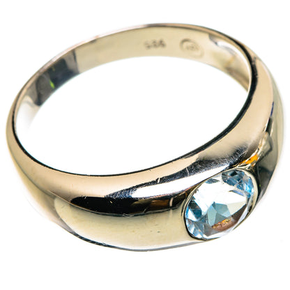 Blue Topaz Rings handcrafted by Ana Silver Co - RING86886