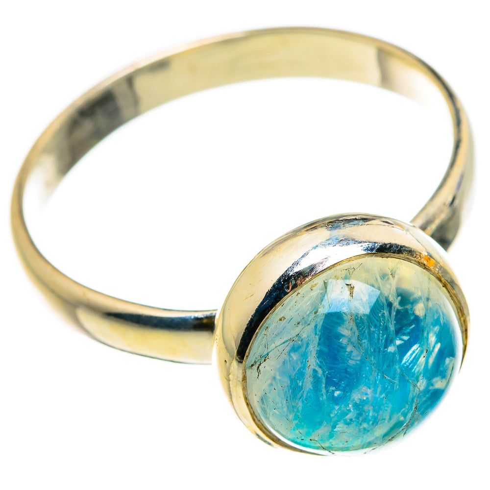 Rainbow Moonstone Rings handcrafted by Ana Silver Co - RING86893 - Photo 2