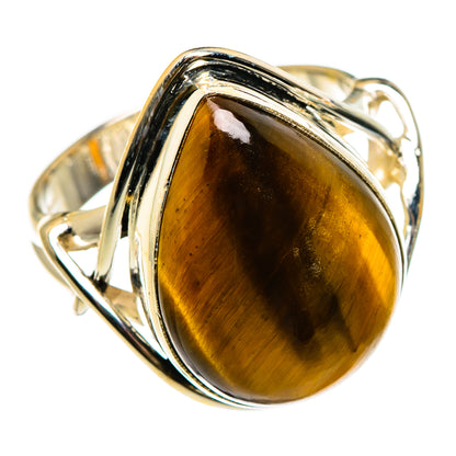 Tiger Eye Rings handcrafted by Ana Silver Co - RING86898