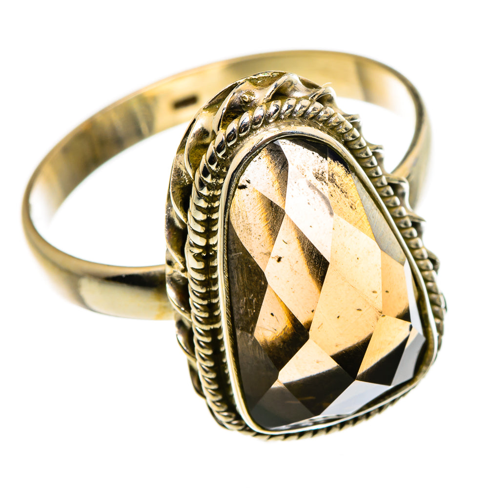 Smoky Quartz Rings handcrafted by Ana Silver Co - RING86900