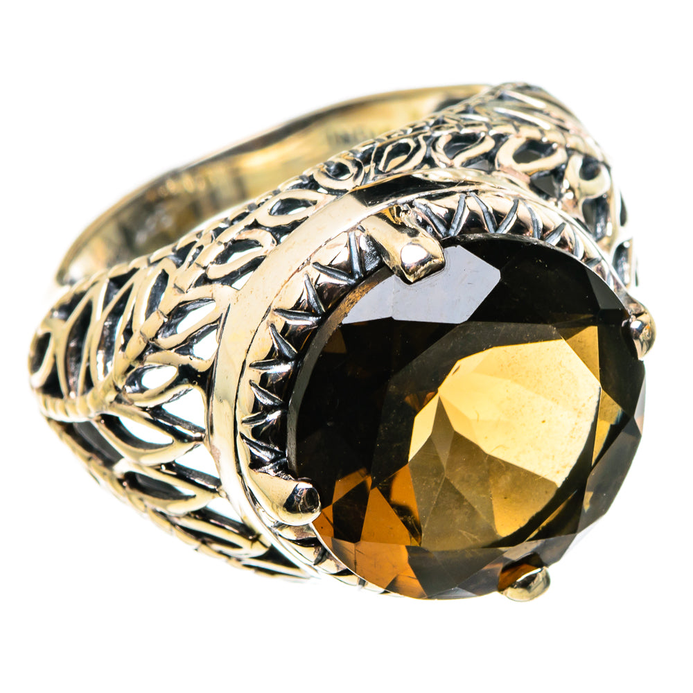 Smoky Quartz Rings handcrafted by Ana Silver Co - RING86904